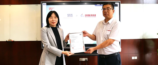 创新集团获颁ISO 14064、ISO 14067核查声明