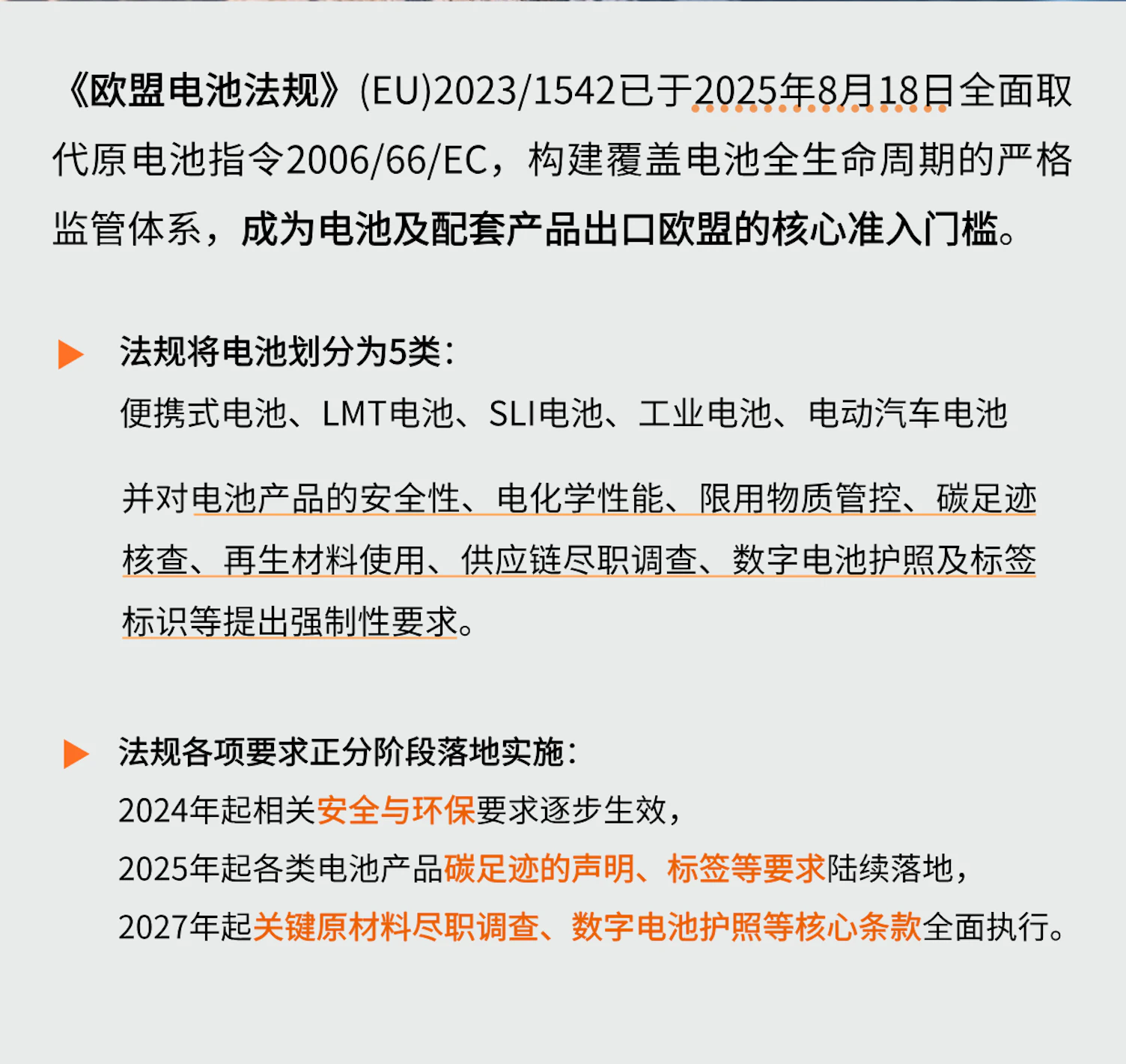 SGS获批成为欧盟电池法规指定公告机构