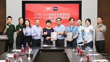 SGS为松霖科技获颁发ISO/IEC 27001及ISO/IEC 27701认证证书