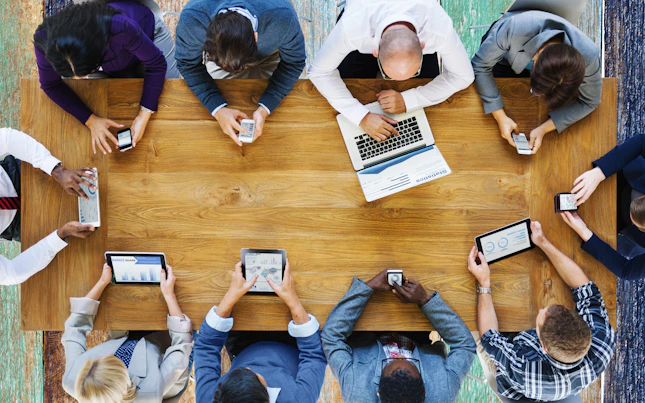 通信连接数字设备技术概念