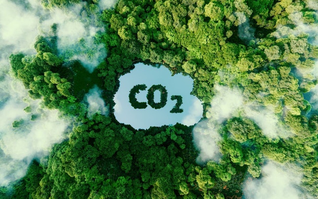 Carbon Dioxide Emissions Issue Concept