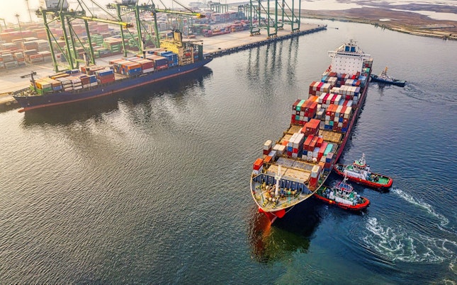 Container stack yard