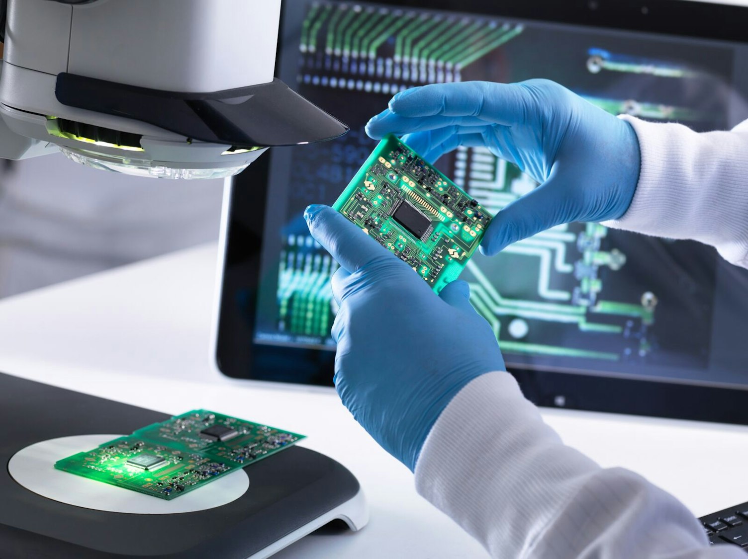 Circuit Boards Quality Control for the Electronics Industry Clip