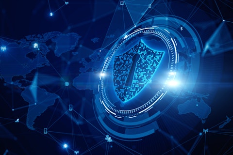 Shield Icon Cyber Security, Digital Data Network Protection