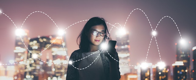 Social Networking Connection Concept