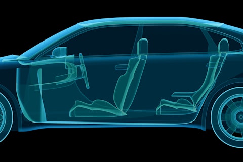 X-Ray Image of a Generic Car