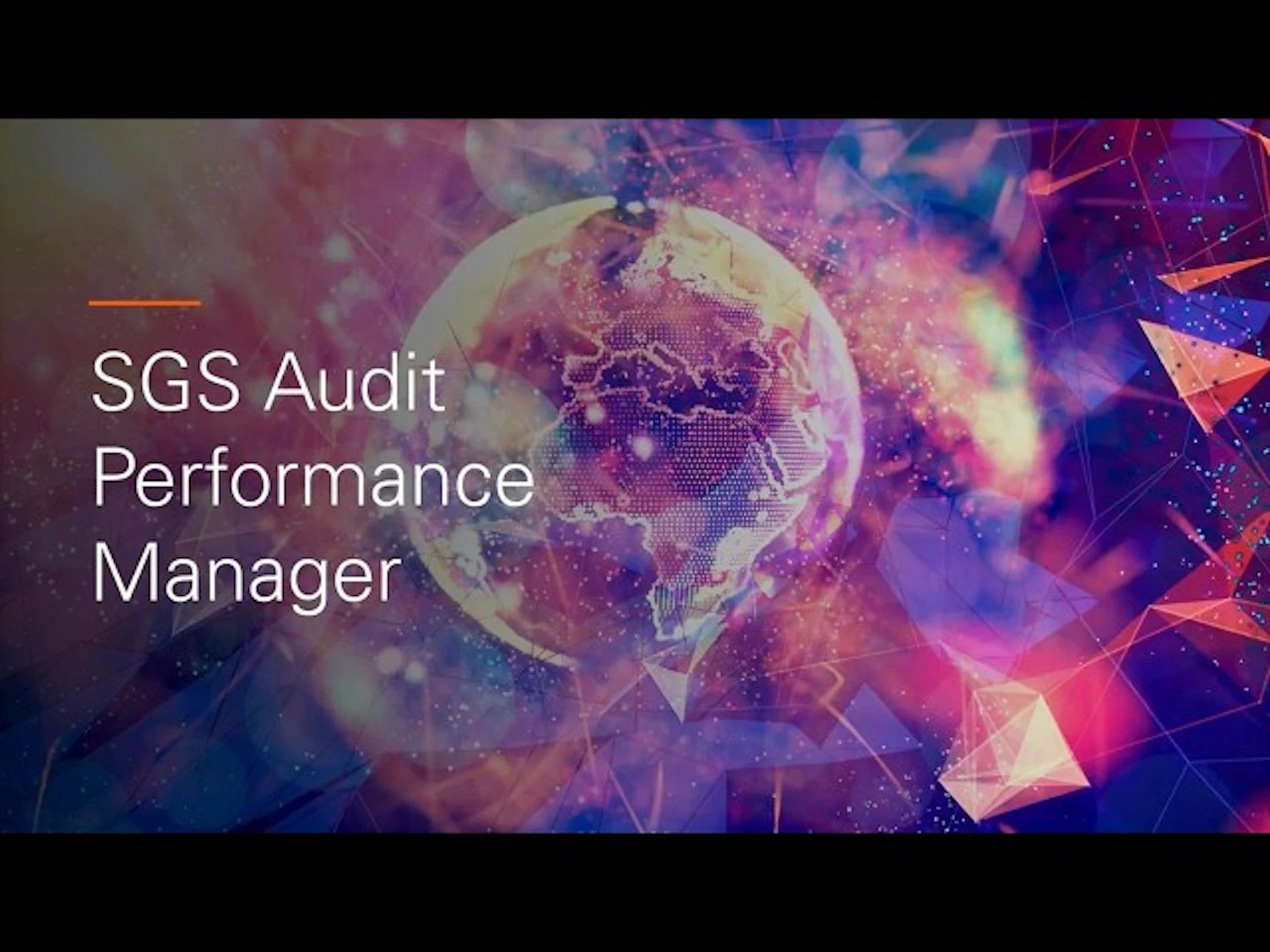 SGS Audit Performance Manager