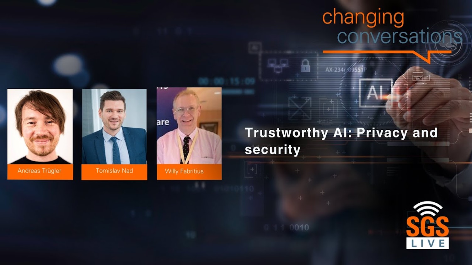 SGS Live presents Trustworthy AI privacy and security Thumbnail