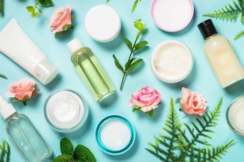 Assortment of Cosmetic Products
