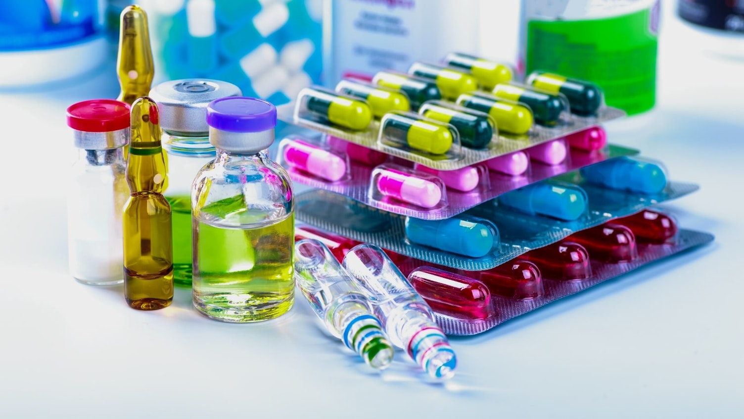 Grouped medicines