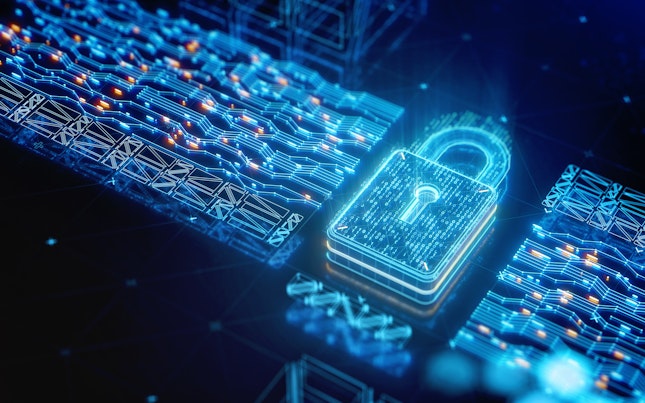 Digital Security Padlock