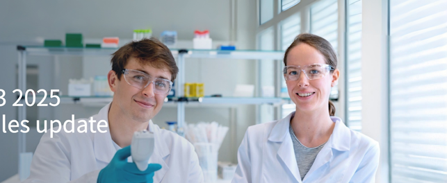 Q3 2025 sales update