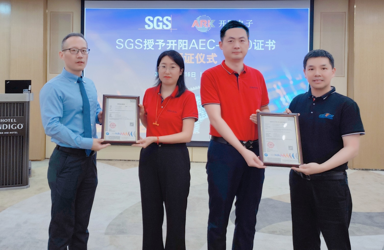 Certification group photo