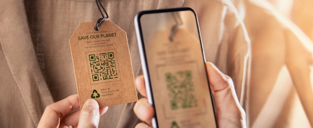 Smartphone Scanning ShiLabel for Recycling Information