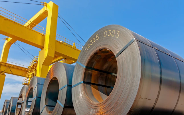 Steel Coil Transportation at Port