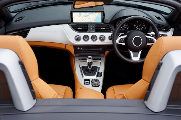 Inside of a Modern Car
