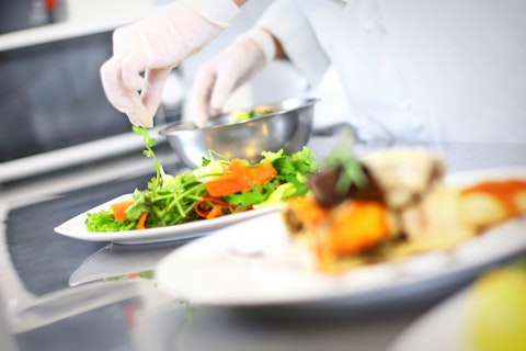 Chef Preparing Food