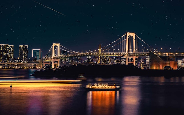 夜晚的城市风景