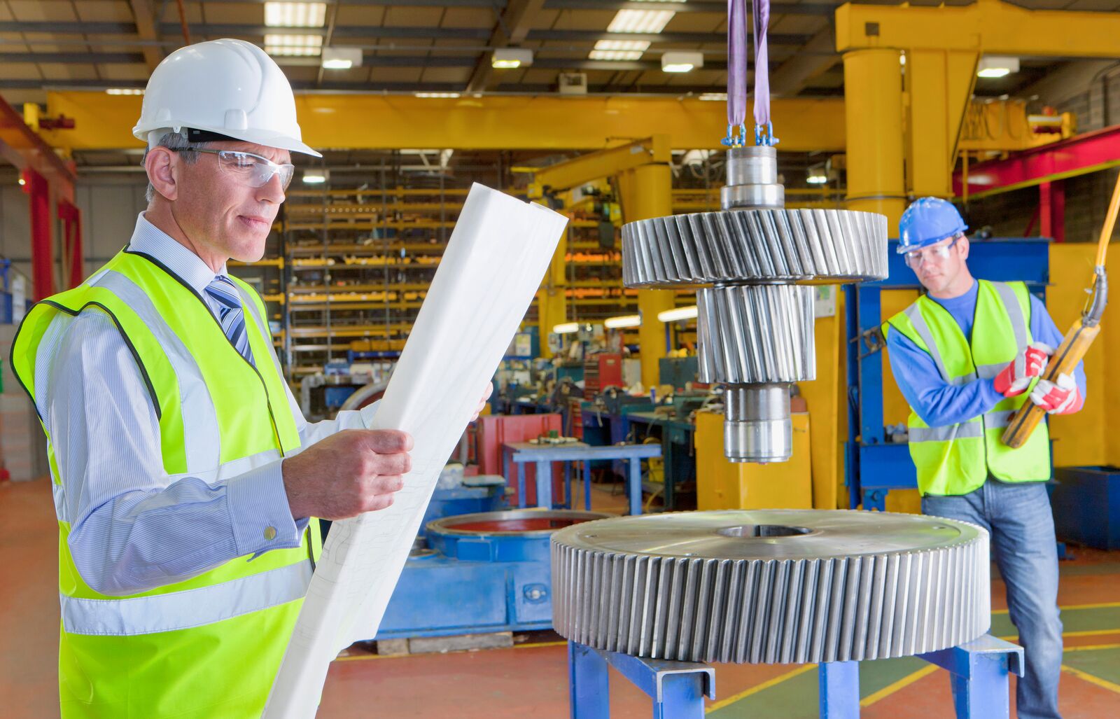 工厂内饮料生产