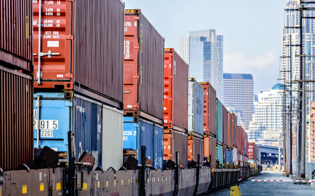 Container stack yard