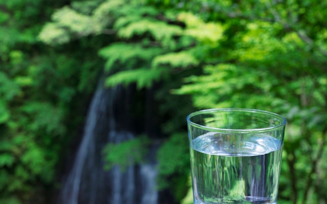 Glass of Fresh Natural Water