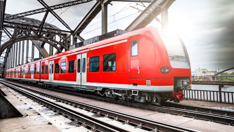 Train in Motion