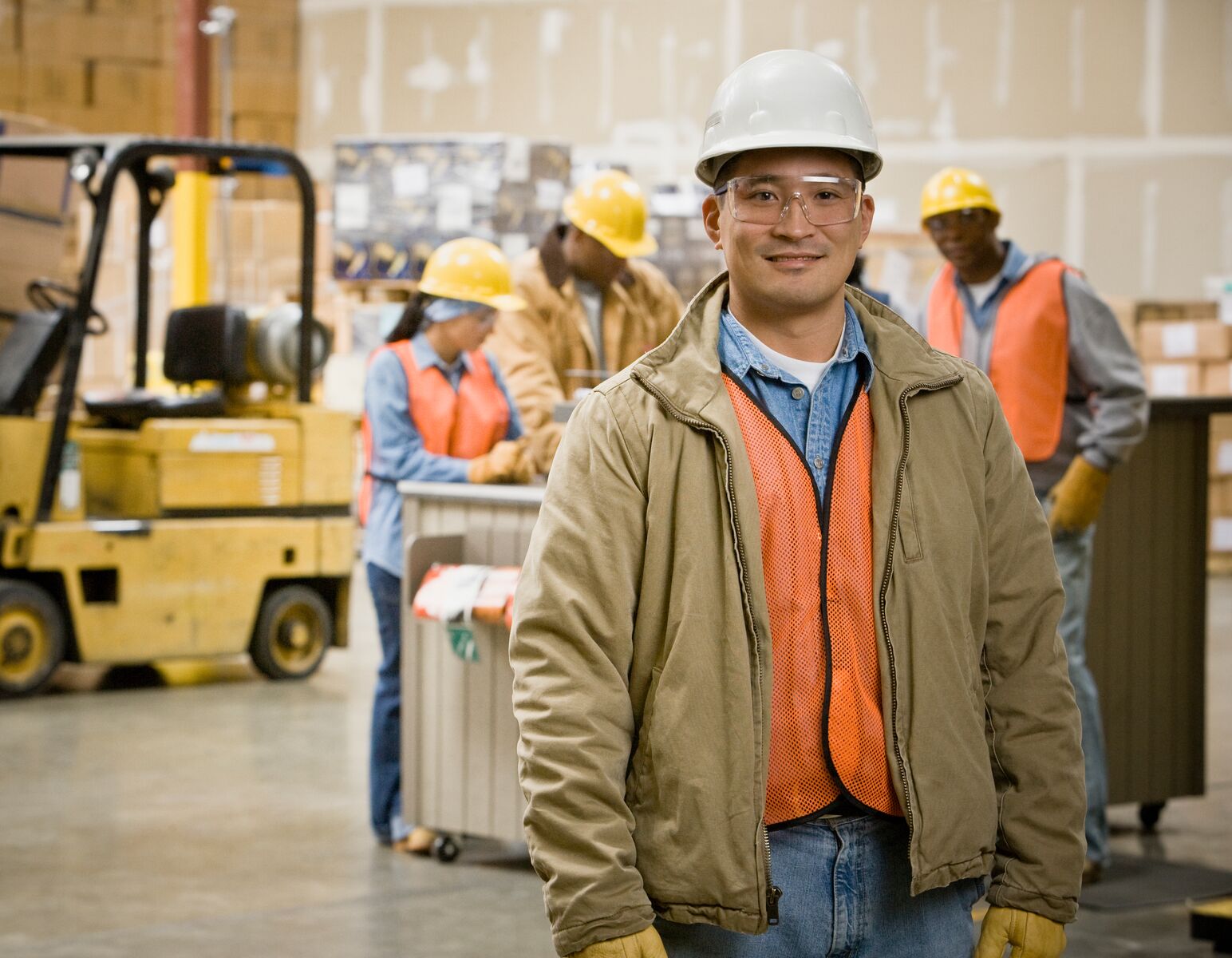 夜晚的城市风景